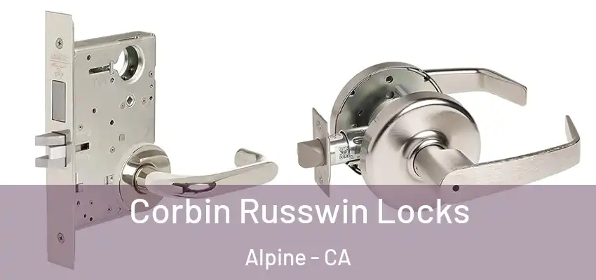  Corbin Russwin Locks Alpine - CA
