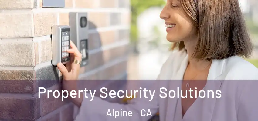  Property Security Solutions Alpine - CA